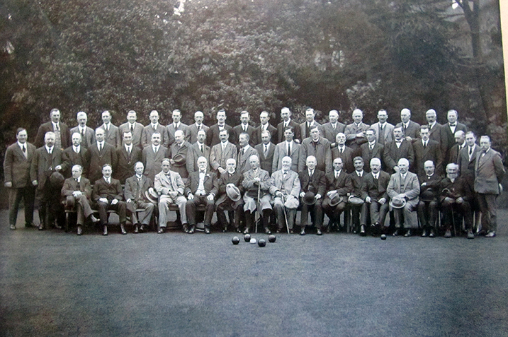 Market Drayton Bowling Club 1922